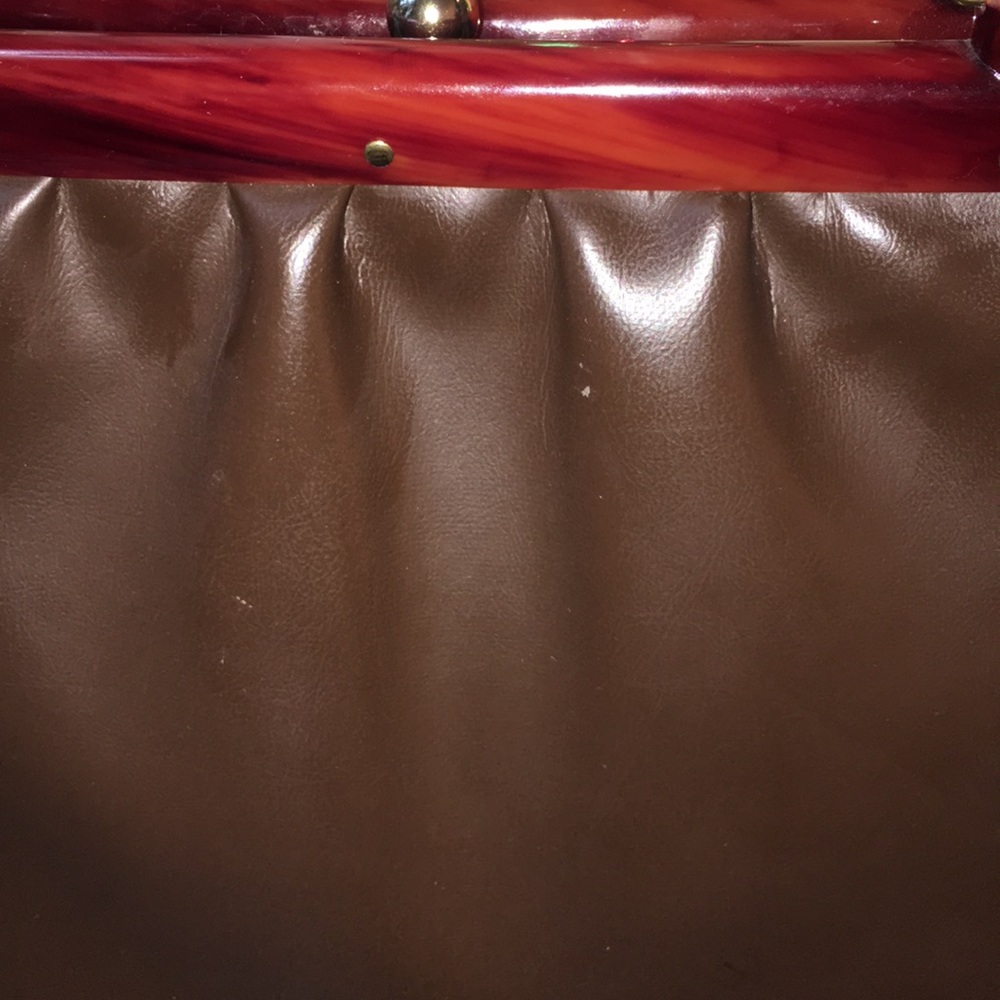 Garay Vintage Faux Leather purse. - Picture 2 of 8